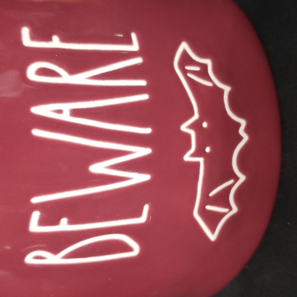 Rae Dunn BEWARE Halloween Watering Can - Picture 2 of 4